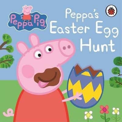 peppa's easter egg hunt, easter books for children