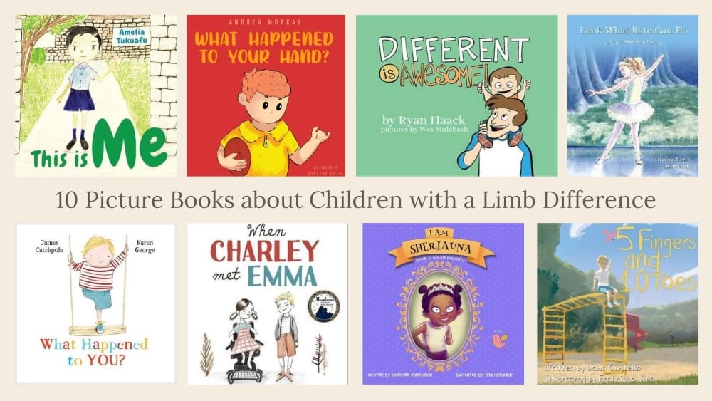 picture books about children with a limb difference