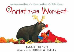 christmas wombat
